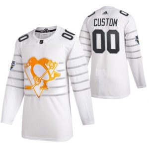 Pittsburgh Penguins Trikot Benutzerdefinierte Weiß 2020 NHL All Star